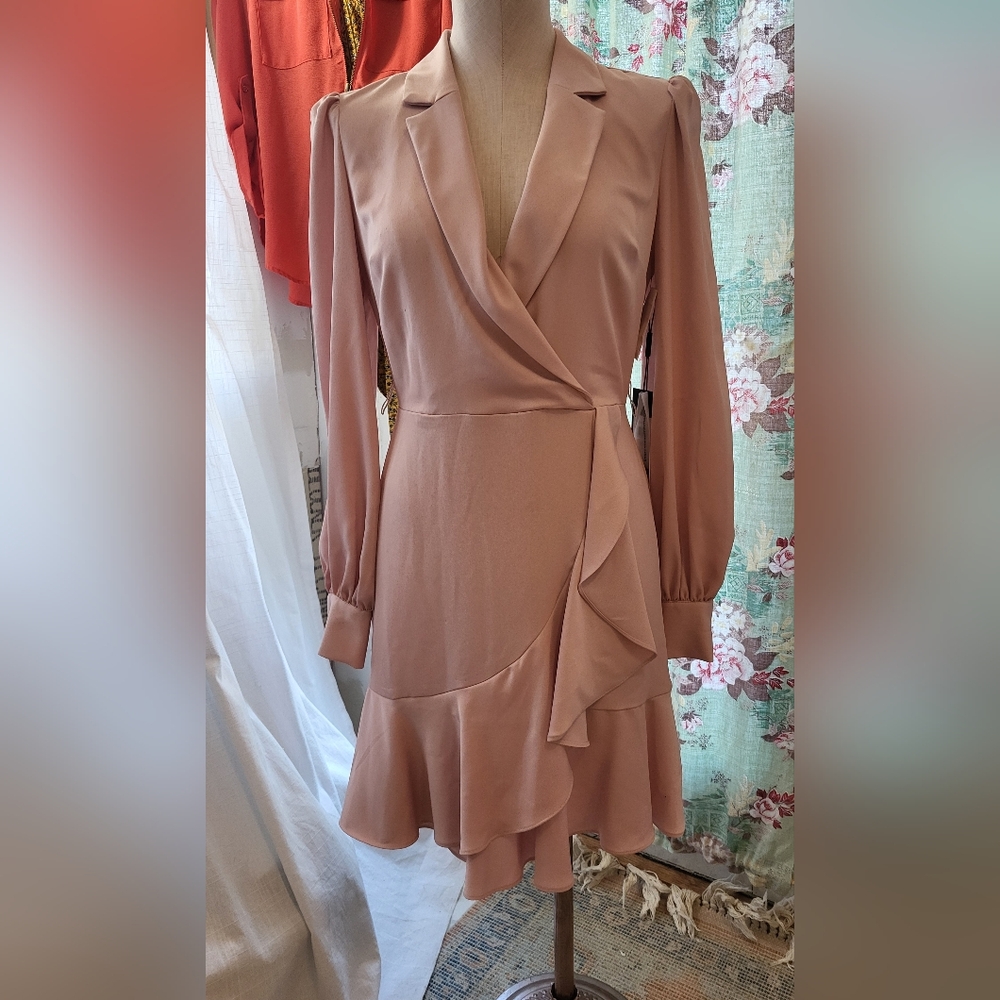 Karl Lagerfeld Paris Size 2 blush pink mini dress